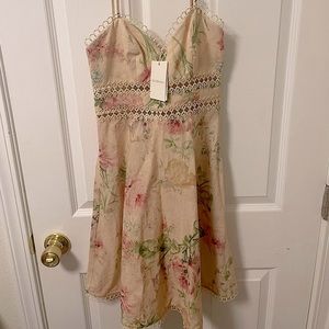 Zimmerman. Size 0. New with tag. Floral dress